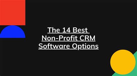 free crm for nonprofits|not for profit crm software.